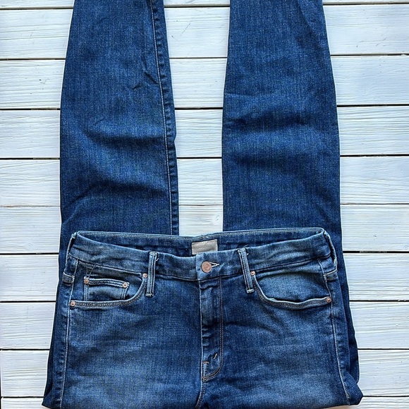 MOTHER DENIM The Looker Ankle Step Fray Can't Leave It Alone size 28 - Picture 6 of 10